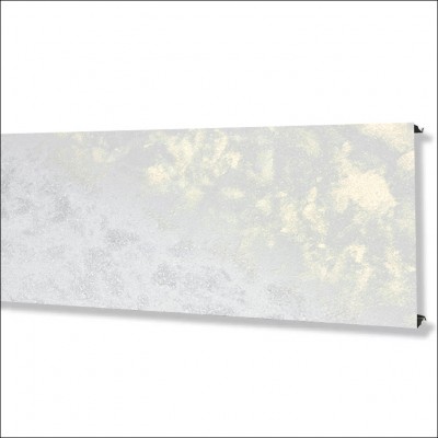 Потолок реечный Cesal S-дизайн 511 Белый мрамор 100х3000мм