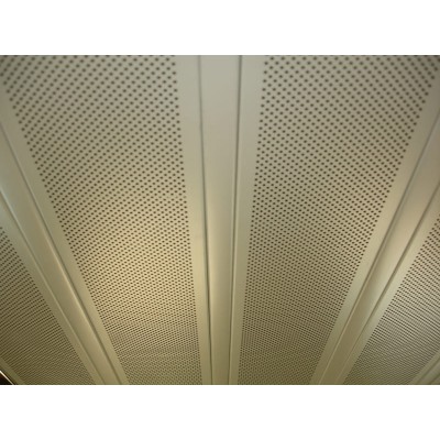 Потолок реечный Cesal S-дизайн 3306 Перфорированный 150x3000мм