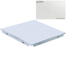 Потолок кассетный Cesal Profi 3306 Белый матовый 300x300